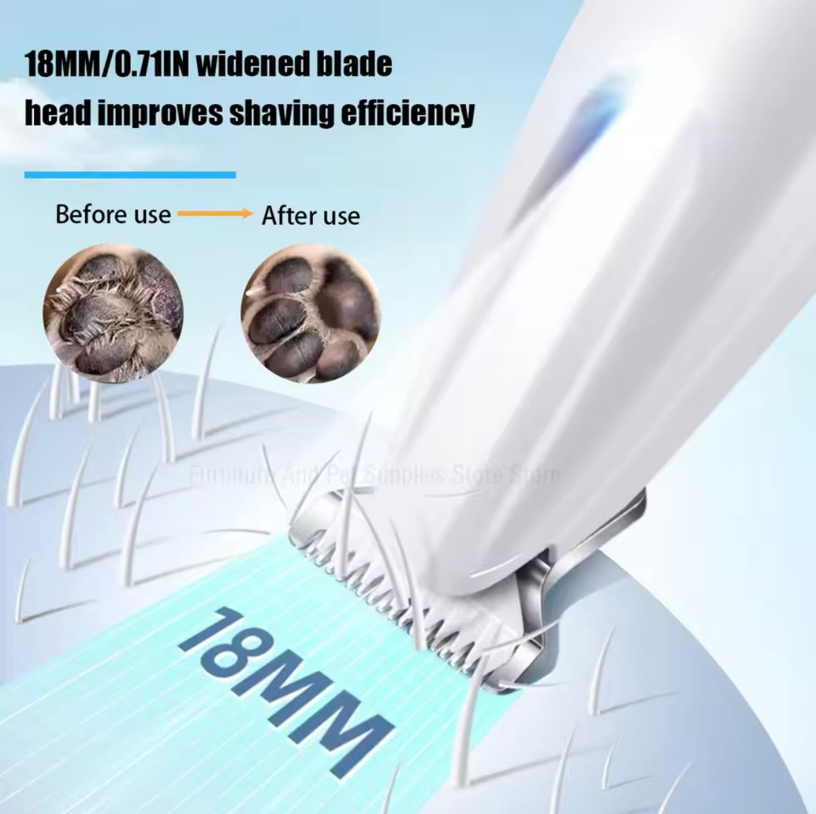 Pawlio - Dog Paw Trimmer with LED