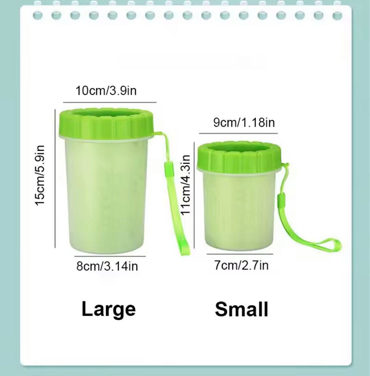 Pawlio - Pet Paw Wash Cup