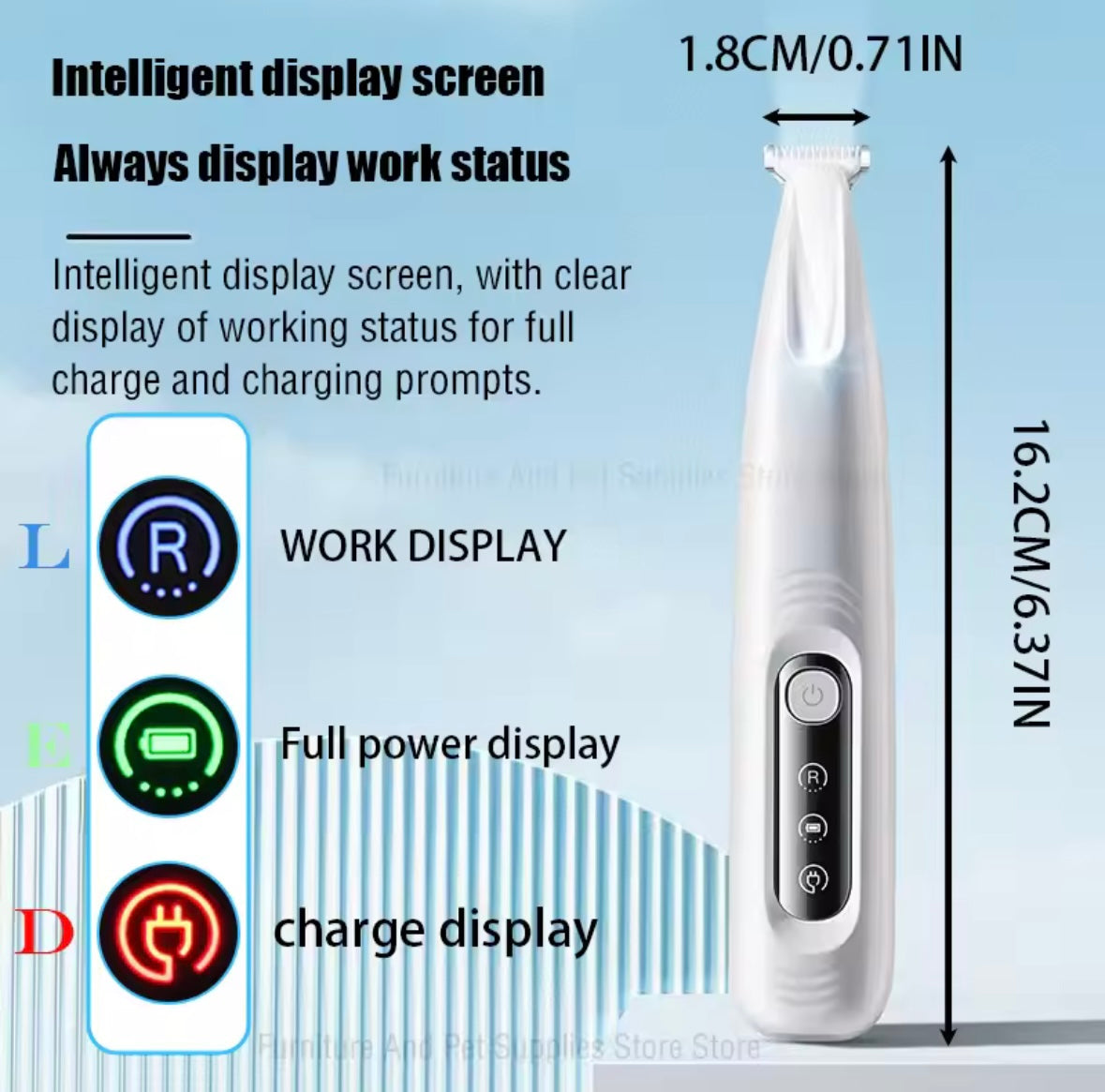 Pawlio - Dog Paw Trimmer with LED
