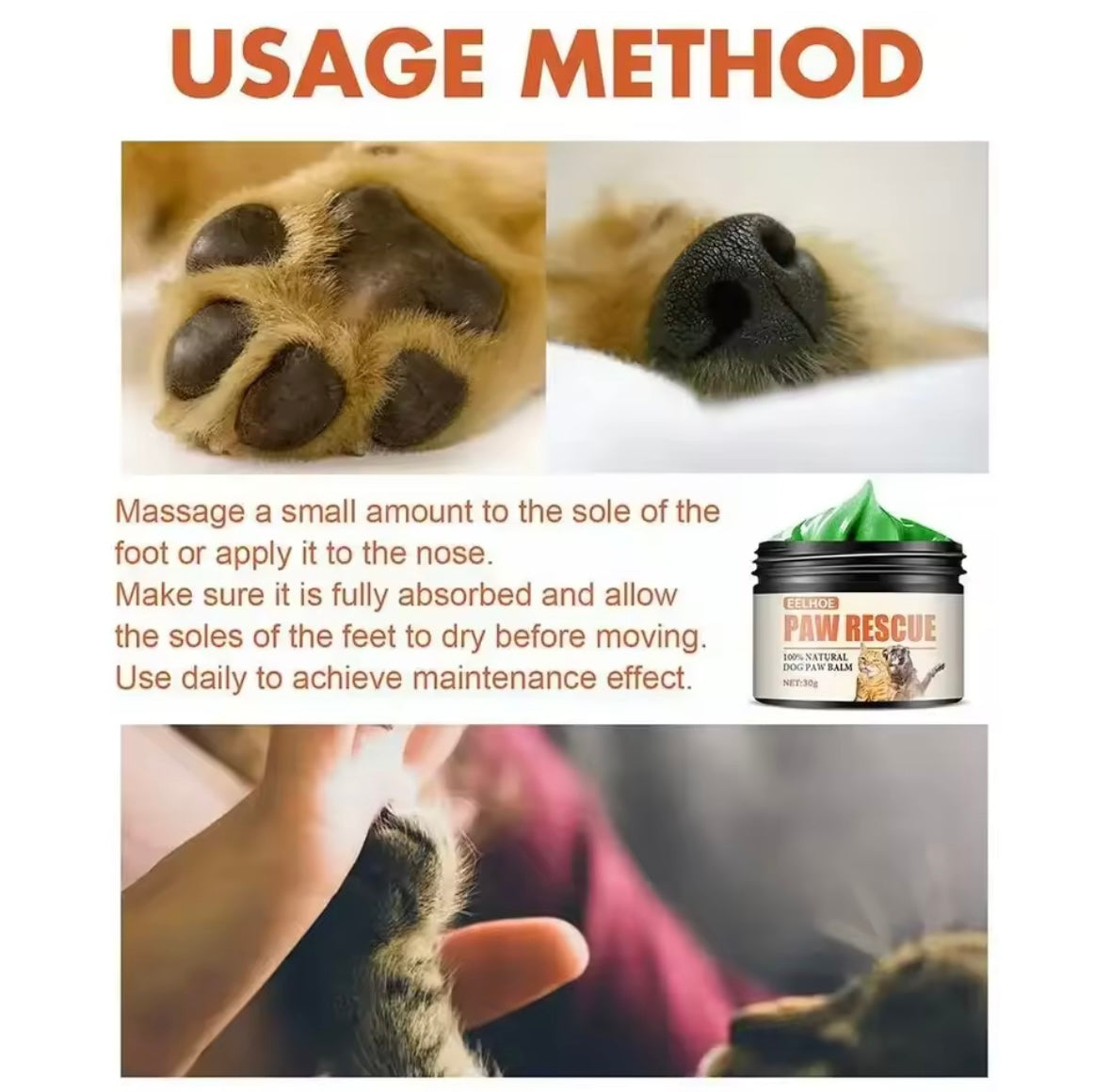 Pawlio - Pet Paw Cream